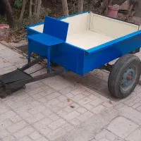 گاری برای تیلر چهارشاخ زنی