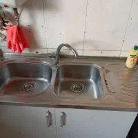 سینک دولگنه|آب‌چکان و نظم‌دهنده ظروف|کرج, کمال‌شهر|دیوار