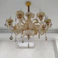 لوستر 8 شاخه|لوستر و چراغ آویز|ارومیه, |دیوار