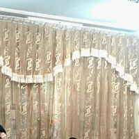 پرده سه تیکه بالن دار