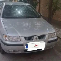سمند نقره ای مدل ۸۷ دوگانه سوز شرکتی
