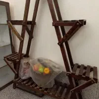 استند چوبی گل