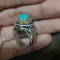 انگشتر نقره - فیروزه