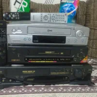 دوعدد ویدیو پاناسونیک سامسونگ|پخش‌کننده DVD و ویدیو|تهران, شهید رجایی|دیوار