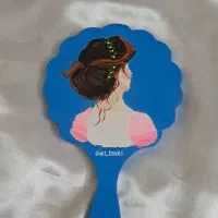 آینه های دستی و جیبی چوبی|صنایع دستی و سایر لوازم تزئینی|رودسر, |دیوار