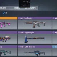 اکانت کالاف عالی تبر نیاد