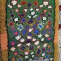 قالیچه دستبافت خان ننه|فرش|ارومیه, |دیوار