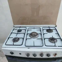 اجاق گاز 5شعله|اجاق گاز و لوازم برقی پخت‌وپز|کاکی, |دیوار