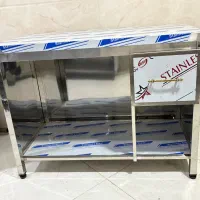 میزکاراستیل طبقاتی آبکش قابلمه جاسیخی استیل صنعتی|کافیشاپ و رستوران|چهاردانگه (تهران), |دیوار