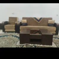 مبل تختخواب شو 10 نفره در 2 رنگ در حد نو