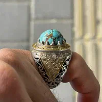 انگشتر نقره فیروزه