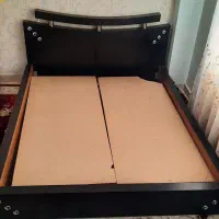 تخت دو نفره به همراه آینه|تخت و سرویس خواب|محمدیه-قزوین, |دیوار