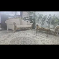 مبل سلطنتی و گنجه و میز ناهارخوری