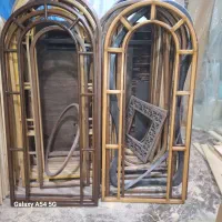 قاب آیینه قدی خام رنگ شده عمده و تک|آینه|رباطکریم, پیغمبر|دیوار