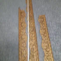 یک عدد چوب پرده فلزی ۶متری وکتیبه ۶متری طلائی