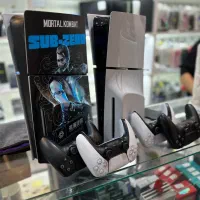 Ps5 slim 2016 دو دسته مشابه اکبند|کنسول، بازی ویدئویی و آنلاین|کرج, گوهردشت|دیوار
