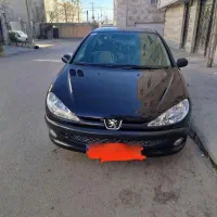 پژو 206  SD مشکی رنگ موتور آریان TUF