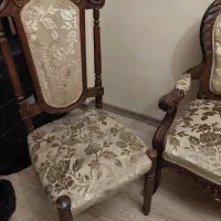 سرویس مبل قدیمی ۷ نفره با ست نهار خوری کامل ۶ نفره|مبلمان خانگی و میز عسلی|تهران, زرگنده|دیوار