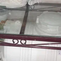 میز غذا خوری آهنی|میز و صندلی غذاخوری|سنقر, |دیوار