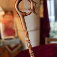 عصا دست ساز مدل بارمان|کلکسیون اشیاء عتیقه|تهران, تجریش|دیوار