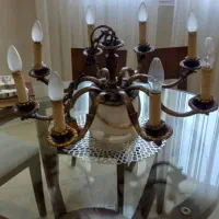 لوستر برنز آنتیک  فرانسه|لوستر و چراغ آویز|کرج, فاز ۱ مهرشهر|دیوار