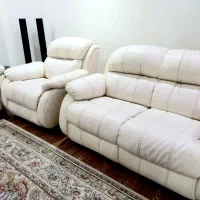 فروش مبل دست دوم چرم ارشیتال|مبلمان خانگی و میز عسلی|تهران, مهران|دیوار