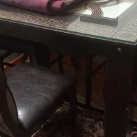 میز4نفرسالم وبدونه شکستگی.|میز و صندلی غذاخوری|ساوه, |دیوار