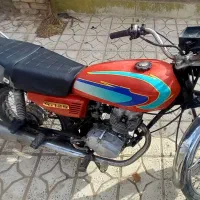 موتور سیکلت مدل 90 تازه تعمیر