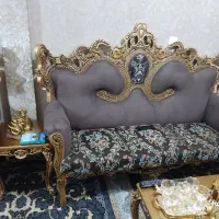 مبلمان ۷ نفره سلطنتی|مبلمان خانگی و میز عسلی|بومهن, |دیوار