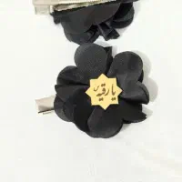 گیره مو دخترانه با پلاک یا رقیه س