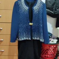 کت و سارافون مجلسی سایز 48