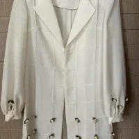 مانتو سفید مناسب عقد|لباس|تهران, سعادت‌آباد|دیوار