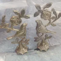 دوعدد مجسمه برنجی