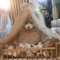 تخت کودک وخرس تدی