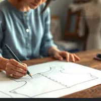 فروش الگوهای خیاطی کاغذی ومقوای تکی و پک