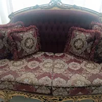 مبل سلطنتی 9نفره ومیزنهارخوری|مبلمان خانگی و میز عسلی|مشهد, رستگار|دیوار