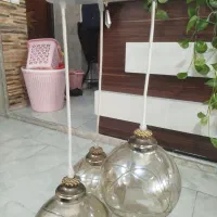لوستر توپی دودی