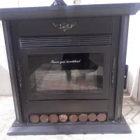 بخاری بزرگ چدنی طرح شومینه