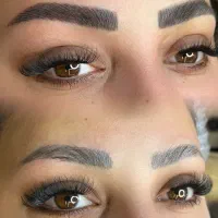 مدل آرایش دائم برای عکاسی پیج