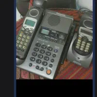 تلفن بی سیم پاناسونیک  اصل ژاپن دوگوشی