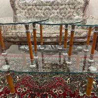 جلو مبلی شیشه ای