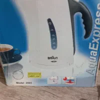 کتری برقی براون  قدیمی کاملا نو با جعبه|سماور، چای‌ساز، قهوه‌ساز|لاهیجان, انقلاب|دیوار