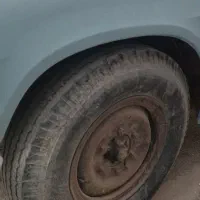 چهار حلقه رینگ و لاستیک نیسان مفت مفت|قطعات یدکی و لوازم جانبی|مشهد, ایوان|دیوار