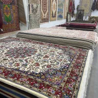 فرش دستباف بساک نقشه بیجار اعلا متراکم|فرش|مشکیندشت, |دیوار