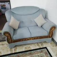 فروش مبلمان 7 نفره با میز جلو مبلی|مبلمان خانگی و میز عسلی|جویبار, |دیوار