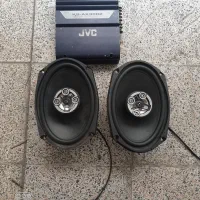 امپلی و باند jvc