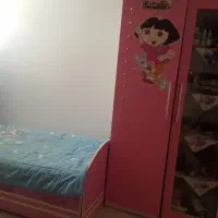 تخت و کمد و دراور کودکانه