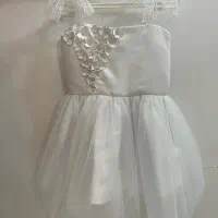 لباس عروس بچگانه دوخت مزونی و کاملاً نو