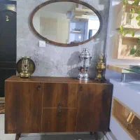 جاکفشی کنسولی و آینه میز تلویزیون تی وی