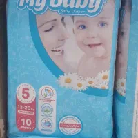 پوشک سایز ۴و ۵ مای بیبی